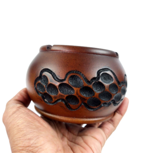 Asbak Gentong motif Ukir